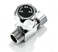 per scaldabagno istantaneo Valvola di controllo della temperatura Interruttore regolatore di flusso in acciaio inossidabile TRV Parte di ricambio 6.3x2x2cm