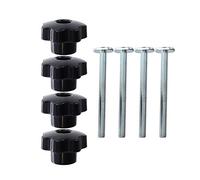 Per scanalatura a T dado per utensili per la lavorazione del legno maschere router a vite accessori speciali Mitra -Track Jig Screw Fixture Tab Handle -Slot