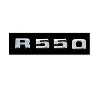Per Scania NextGen R 2017 + numeri/lettere in acciaio inox lucido 3D R 550