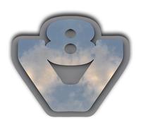 Per Scania R / G/P Trucks 24V LED Rosso Cupola Luce Piastra Con V8 Specchio Sign