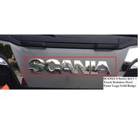 Per SCANIA 'S' SERIES 2017Up CHROME NAME BADGE ACCIAIO INOX (M3 BIG Model)
