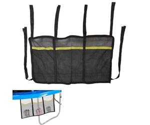 per scarpe: borsa per trampolino in nylon resistente, organizer multiuso | Borsa da tasca tripla con cinghie con fibbia regolabili, ampio supporto per scarpe da campeggio