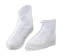 Per scarpe da pioggia, per scarpe da pioggia, copriscarpe impermeabili per stivali da pioggia da viaggio in PVC | Protezioni per scarpe con cerniera antiscivolo e cavigliere spesse e resistenti, Metro