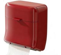 per scatola Plastica all'Acqua per Bagno per scatola Plastica(red) | Plastica ABS e PP robusta, all'acqua, bordi lisci, design , per facile da pulire, eleganti