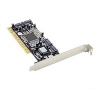per scheda controller PCI SATA 4 porte RAID 0 1 5 Modalità JBOD - Adattatore per disco rigido interno per sistemi PC desktop