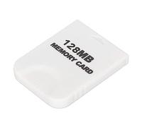 Per scheda di memoria, scheda di memoria ad alta velocità per console di gioco, dispositivo di archiviazione bianco plug and play con caricamento, salvataggio, copia e (128 MB (2043 blocchi))