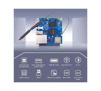 Per Scheda di Sviluppo Orange Pi Zero 3 1.5GB+Dissipatore di Calore H618 WiFi5+BT 5.0 Gigabit LAN per Android 12 Debian12 Ubuntu22.04