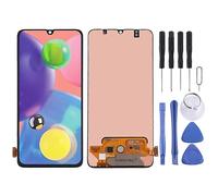 Per schermo Lcd Super Amoled per Samsung Galaxy A70s con digitalizzatore Full Assembly nero