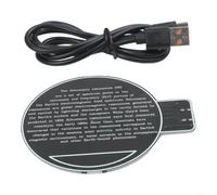 per Schumann Generatore di Onde per Ultra Low per frequenza Pulse Device Type-C Ricarica per Rilassamento Profondo Benessere Mentale Routine 100x82mm