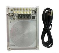 per Schumann Wave Generator 0.01Hz-100kHz Dispositivo di segnale sinusoidale puro per terapia di risonanza Aiuto del sonno Meditazione Nero 108x78mm