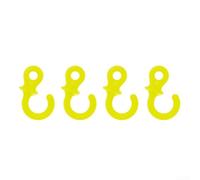 per scimmia Composto 4pz Gomma Morbida per scimmia Composto | Gomma morbida, flessibile e all'usura, ideale per composto, riduce vibrazioni(Yellow)