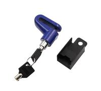 Per Scooter Moto Blocco Di Sicurezza Bicicletta Ruota Protezione Freno A Disco Bloccadisco Lucchetto(Blue)