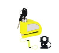Per Scooter Moto Ruota Bicicletta Accesso Lucchetto Universale Per Per Freno Disco Di Sicurezza Bloccadisco Lucchetto(Yellow2)