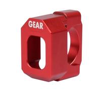 Per Scrambler 800 821 Per Supersport 937 848 1198 1098 Indicatore Di Velocità Del Motociclo Display Meter Gear Moto Indicatore Cambio Marcia(Bracket-Red)
