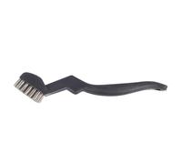 per scrub a filo - piccolo strumento per la pulizia della maniglia curva, con denti a setole durevoli | rimozione della ruggine, strumento di decontaminazione per superfici metalliche, nett
