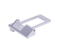 Per SCX10 III Per AR45P Assale Per LCG 1/10 CNC Alluminio Assale Anteriore BTA Servo Mount Basso Centro Di Gravità RC Car Per Telaio Parti Di Aggiornamento Accessorio Per Auto RC(Silver)
