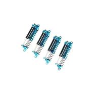 Per SCX10 Per TRX-4 D90 1/10 Olio Regolabile L=93MM Ammortizzatore Pressione Negativa Metallo Doppio Ammortizzatore Auto Telecomandata Camion Veicolo Cingolato Parti Ammortizzatore RC(Blue,4PCS)
