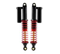 Per SCX10 Per TRX-4 D90 R100 1/10 2 Pezzi Ammortizzatore A Pressione Negativa Metallo Doppio Auto Telecomandata Camion Crawler Ammortizzatori RC