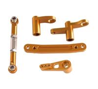 Per SCY Per JJRC C8805 1/16 Serie Completa Ricambi Auto Telecomandate Componenti Dello Sterzo Metallo Aggiornati Modello Asta Parti Crawler Rc(Yellow)