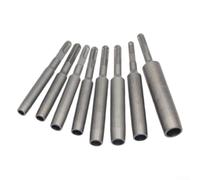 Per SDS-Plus Asta di messa a terra strumento di guida per rotativo per martelli Supporta aste M8 M10 M13 M15 M20 in acciaio al cromo vanadio (M8)