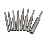 Per SDS-Plus Asta di messa a terra strumento di guida per rotativo per martelli Supporta aste M8 M10 M13 M15 M20 in acciaio al cromo vanadio (M10)
