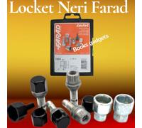 Per Audi Q4 E-Tron 2021 Kit Bulloni Antifurto Locket Farad per Cerchi in Lega