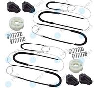 Per Seat Arosa Elettr. Set Riparazione Alzacristalli Seilzug - Frontale SX + Dx