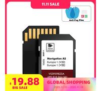 Per Seat AS V22 Sat Nav 32GB Map Card Europa 2025 Navigazione Leon Car SD Card V03959823A / 6P0919866NU