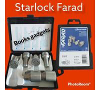 Per Skoda Yeti Kit Bulloni Antifurto Starlock Farad Cerchi in Lega Originali