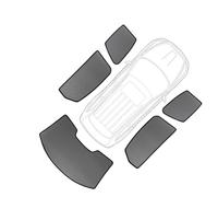 Per Seat Ateca SUV 2016-2024 Auto Parasole Scudo Magnetico Parabrezza Anteriore Telaio Tenda Posteriore Finestrini Laterali Tende Da Sole Visiera Parasole Auto(5pcs)