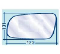 PER SEAT IBIZA 09.99>05.02 VETRO SX PIANO CROMATO PER SPECCHIETTO RETROVISORE