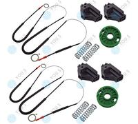 Per SEAT IBIZA II 6K1 2/3 Porte Kit Riparazione Alzavetro Cavo SET ANTERIORE L+R