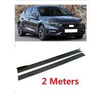 PER SEAT LEON FLAPS SOTTO MINIGONNE ABS NERO LUCIDO SPLITTER