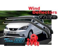 Per SEAT MII 2012 -> Deflettori aria 5.porte 2.pz HEKO 31192 per PORTE ANTERIORI