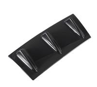 Per Seat Per Ibiza ABS Plastica Paraurti Posteriore Auto Spoiler Diffusore Protettore JUNOOS(Black 3Fin)