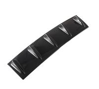 Per Seat Per Ibiza ABS Plastica Paraurti Posteriore Auto Spoiler Diffusore Protettore JUNOOS(Black 5Fin)