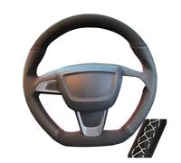 Per Seat Per Ibiza Per 6J Per FR Per CUPRA 2015 Coprivolante Per Auto Treccia Per Volante Antiscivolo Traspirante Coprivolante(White Thread)
