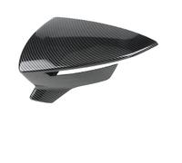 Per Seat Per Ibiza Per Mk5 V 6F KJ1 2017-2023 Per Leon Per Lion Per Mk3 2012-2020 Calotta Copri Specchietto Retrovisore auto Calotte Specchio(Carbon fiber Left)