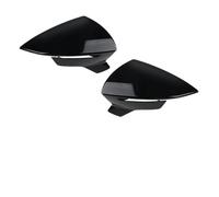 Per Seat Per Ibiza Per Mk5 V 6F KJ1 2017-2023 Per Leon Per Lion Per Mk3 2012-2020 Calotta Copri Specchietto Retrovisore auto Calotte Specchio(2pcs Glossy Black)