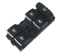 Per SEAT Per Leon 2013-2018 Interruttore Pulsante Controllo Principale Finestra Elettrica 5G0959857 Luce Rossa/bianca Interruttore Finestrino(ElectroplateRed)