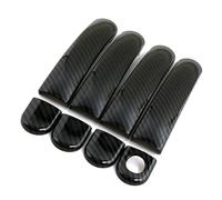 Per Seat Per Leon MK1 MK2 2005-2012 Modanatura Maniglia Esterna Della Portiera Laterale Stampata In Fibra Carbonio(Style 1)