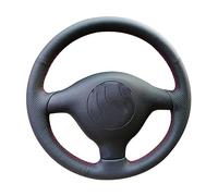 Per Seat Per Leon Per MK1 1998 1999 2000 2001 2002 2003 2004 2005 Coprivolante Per Auto In Ecopelle copristerzo auto Accessori Interno(Filo nero)