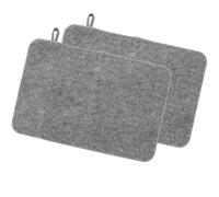 - per sedia, 2 pezzi di feltro spesso - , tappetino isolante per bagno turco tappetino protettivo assorbente per acqua per casa e spa