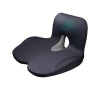 Per Sedia - Cuscin Di Supporto Per Auto E Ufficio, Base Per Seduta Ortopedica, Comodo Schienale, Imbottitura In Schiuma Regolabile, Tappetino Antiscivolo Resistente | Adatto per veicoli, casa