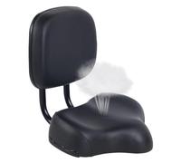 per sedile della bicicletta: imbottitura in schiuma morbida, copertura ventilata, forma stretta e aerodinamica, design per alleviare la pressione dei fianchi | per strada, montagna, turismo