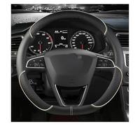 Per Sedile Per Tarraco Per Arona Per Ateca Per Ibiza Per Toledo Per Mii Per Leon Per Arosa Per Exeo St Car Wheel Wheel Cover 38cm Coprivolante(BEIGE D SHAPE)