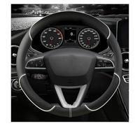 Per Sedile Per Tarraco Per Arona Per Ateca Per Ibiza Per Toledo Per Mii Per Leon Per Arosa Per Exeo St Car Wheel Wheel Cover 38cm Coprivolante(WHITE O SHAPE)