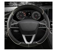 Per Sedile Per Tarraco Per Arona Per Ateca Per Ibiza Per Toledo Per Mii Per Leon Per Arosa Per Exeo St Car Wheel Wheel Cover 38cm Coprivolante(BEIGE O SHAPE)