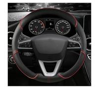 Per Sedile Per Tarraco Per Arona Per Ateca Per Ibiza Per Toledo Per Mii Per Leon Per Arosa Per Exeo St Car Wheel Wheel Cover 38cm Coprivolante(RED O SHAPE)