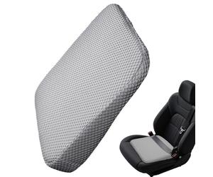 per sedile rialzato per auto per persone piccole - per test di guida regolabile, in memory foam spesso e traspirante, Rivestimento rimovibile resistente, robusta | Como